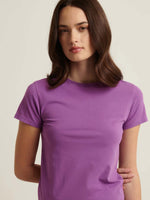 Patrick Assaraf SS Iconic Sublime Fitted Crewneck