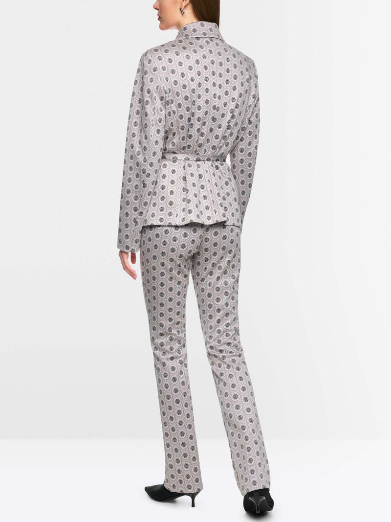 Marc Cain Box Jacket with Waist Belt