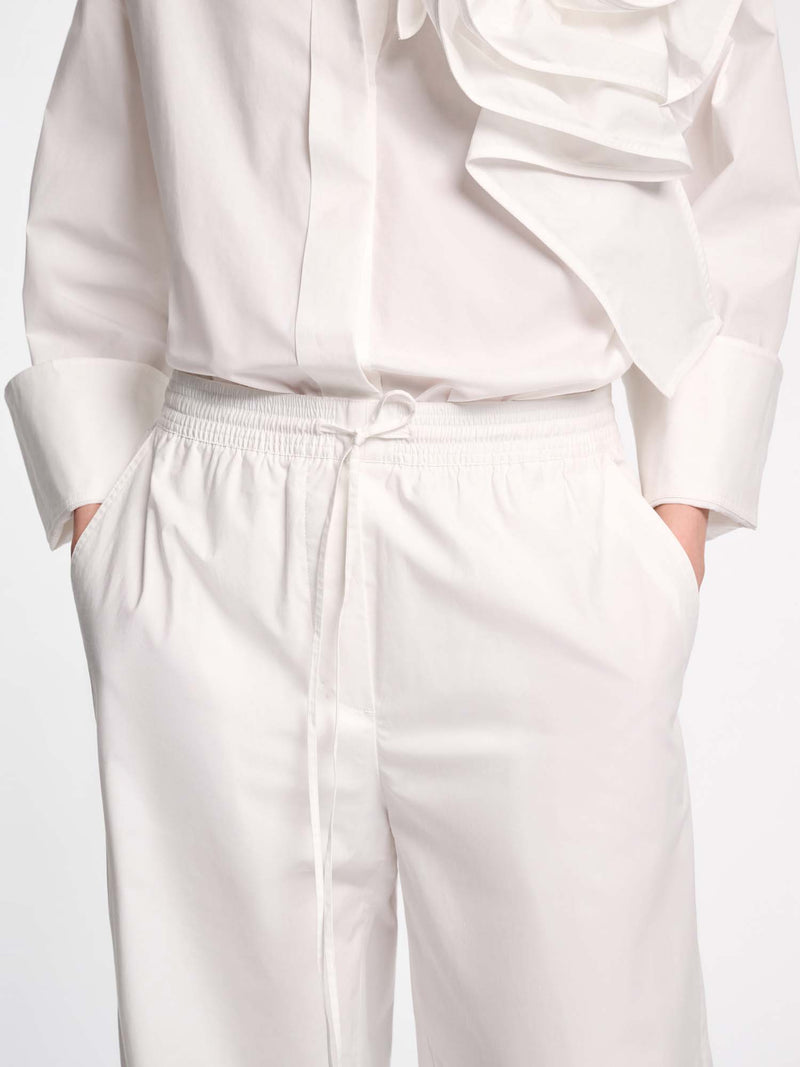 Dorothee Schumacher Poplin Power Wide Leg Pants