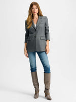 Veronica Beard Ryanne Wool Jersey Jacket