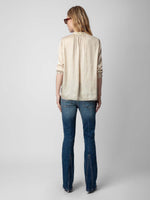 Zadig &amp; Voltaire Tink Satin Blouse