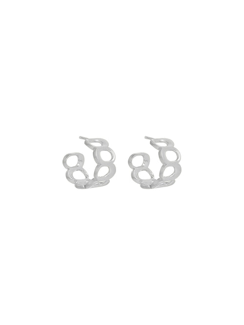 Dean Davidson Crosby Link Huggie Hoops