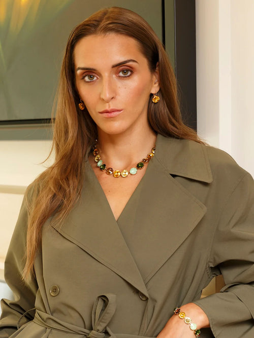 Rebekah Price Sahara Rivoli Drop Earrings