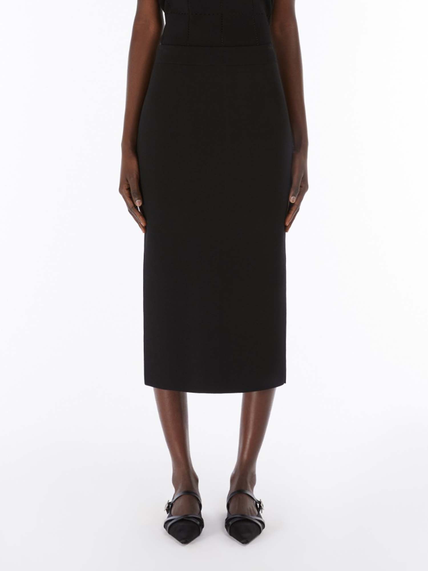 Max Mara Pure Losanna Knitted Skirt | Hangar9 Designer