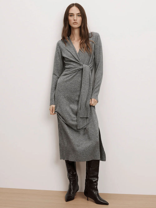 Veronica Beard Salomez Wrap Midi Dress