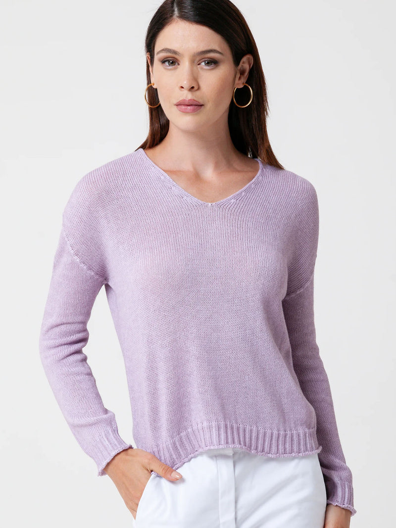 Ploumanac'h Leto V-Knit Sweater