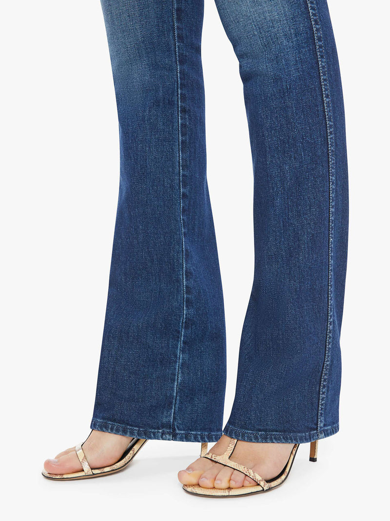 Mother Mid Rise Smokin Double Heel Jeans