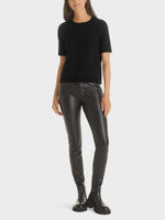Marc Cain Additions "Rethink Together" Short Sleeve Sweater