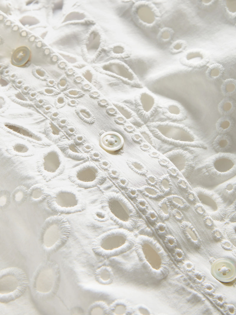 Veronica Beard Sumatra Eyelet Dress