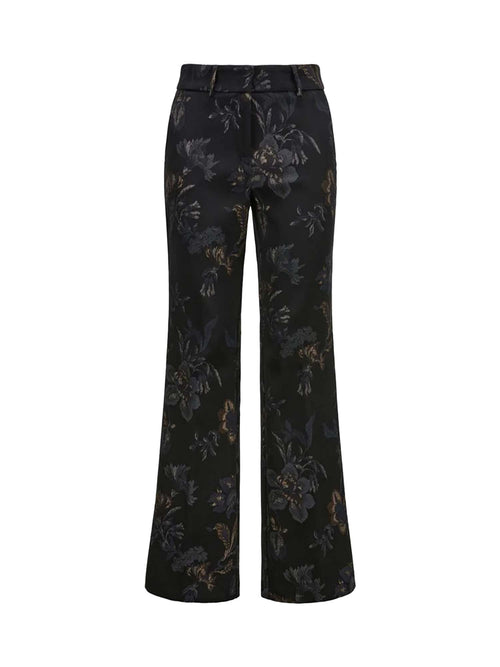 Cambio France Pants with Flower Print