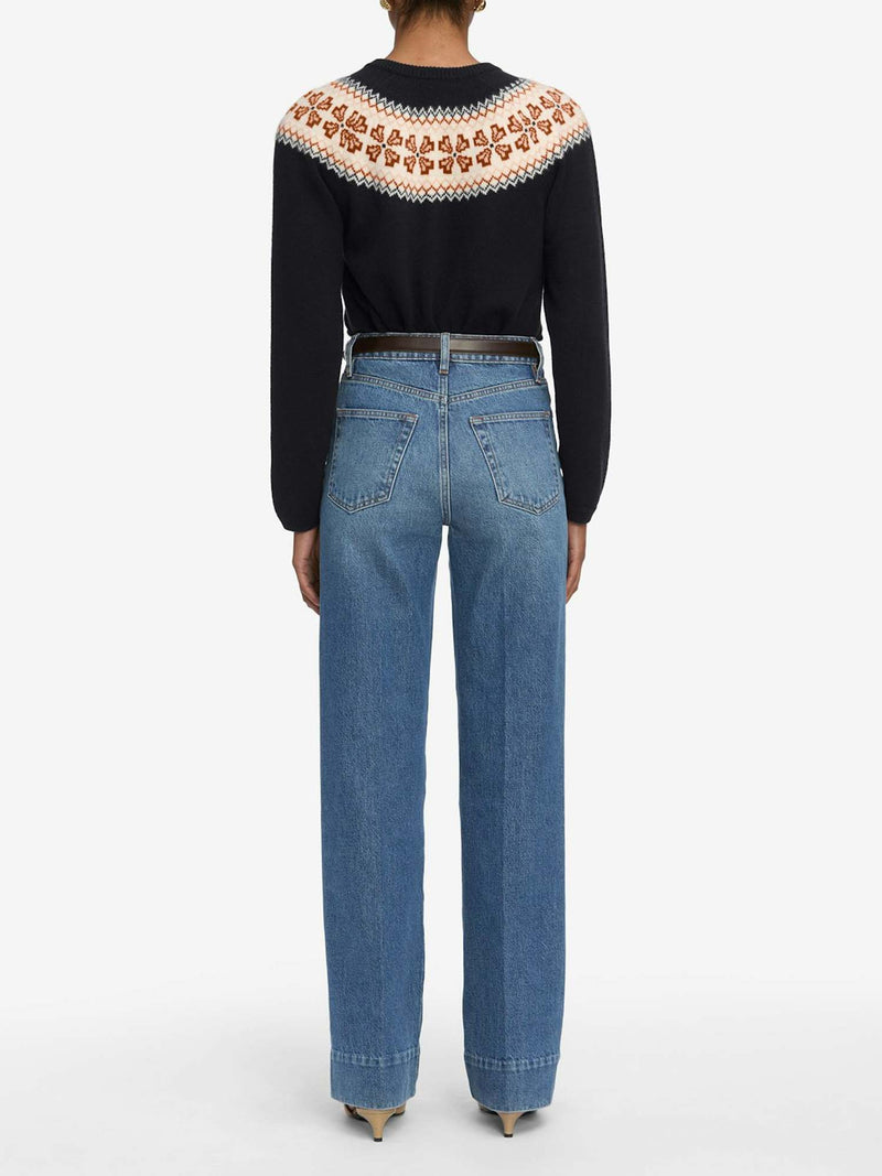 Frame The Cashmere Fairisle Cardi