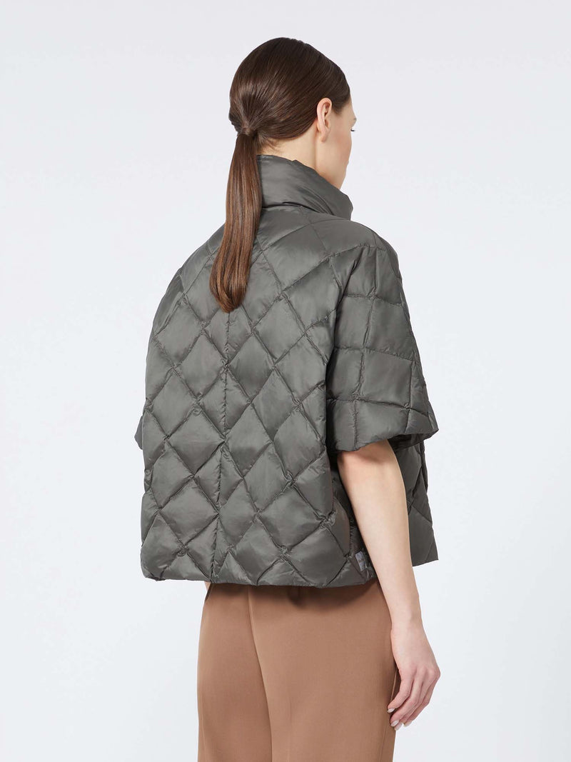 Max Mara Cube Tresi Quilted Poncho
