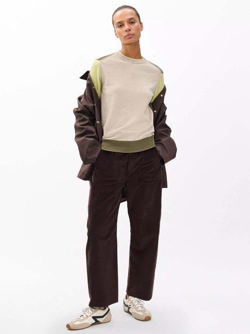 Rag &amp; Bone Taron Colourblock Crewneck Sweater