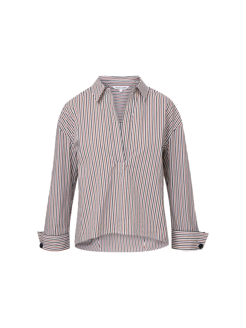 Veronica Beard Draymond Striped Shirt
