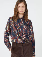 Max Mara Weekend Rive Silk Collared Blouse