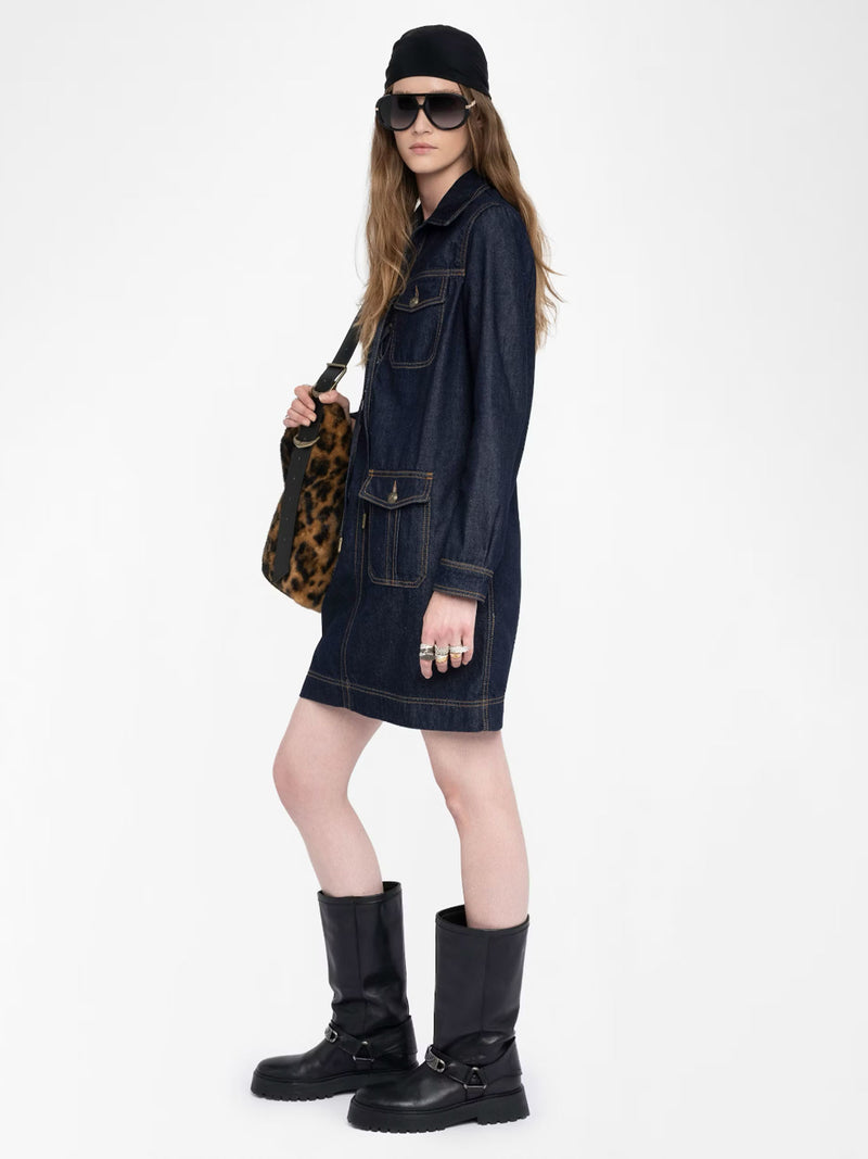 Zadig &amp; Voltaire Remacha Denim Dress