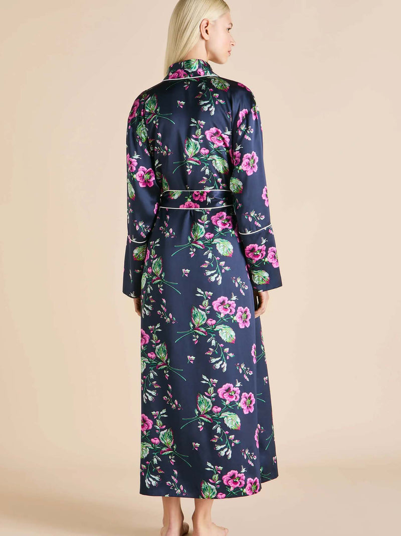 Olivia von Halle Capability Floral Robe