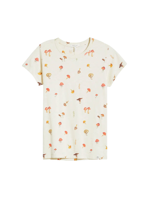 Rag &amp; Bone All Over Mushroom Tee