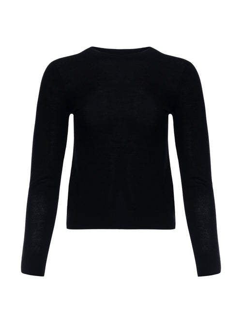 Patrick Assaraf Merino Classic Crewneck