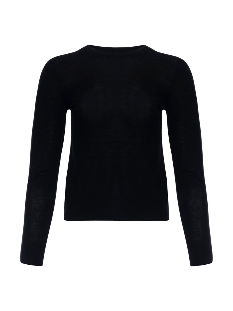 Patrick Assaraf Merino Classic Crewneck