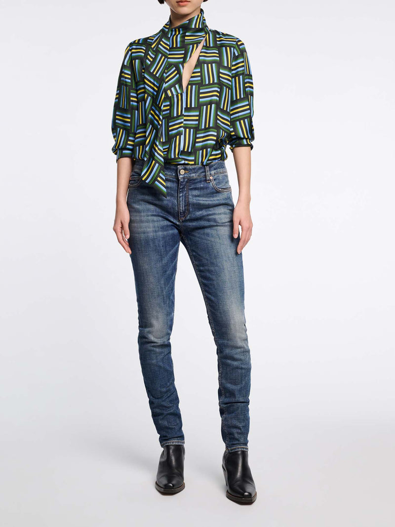 Dorothee Schumacher Graphic Drapes I Blouse