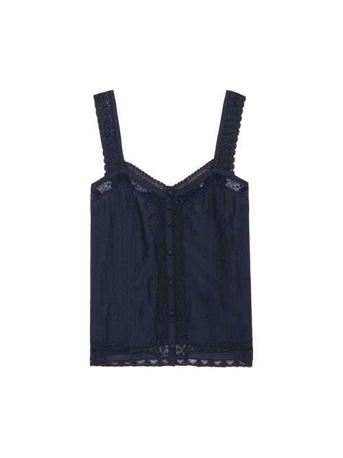Zadig &amp; Voltaire Celite Tomboy Top