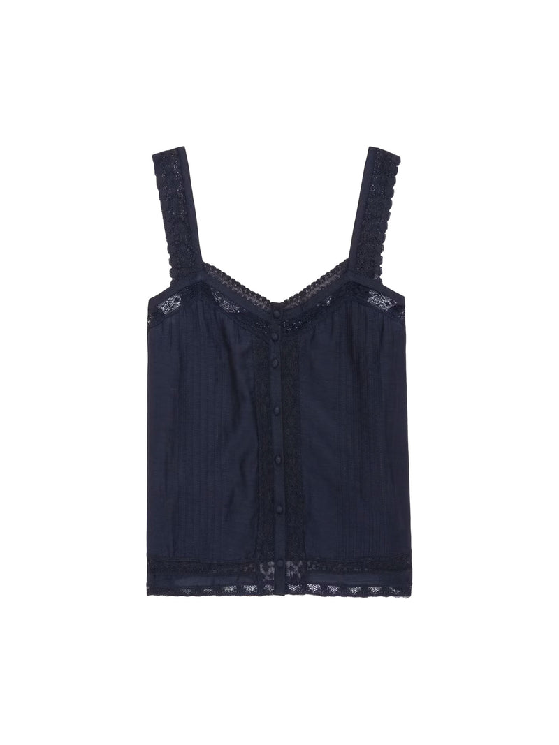 Zadig &amp; Voltaire Celite Tomboy Top