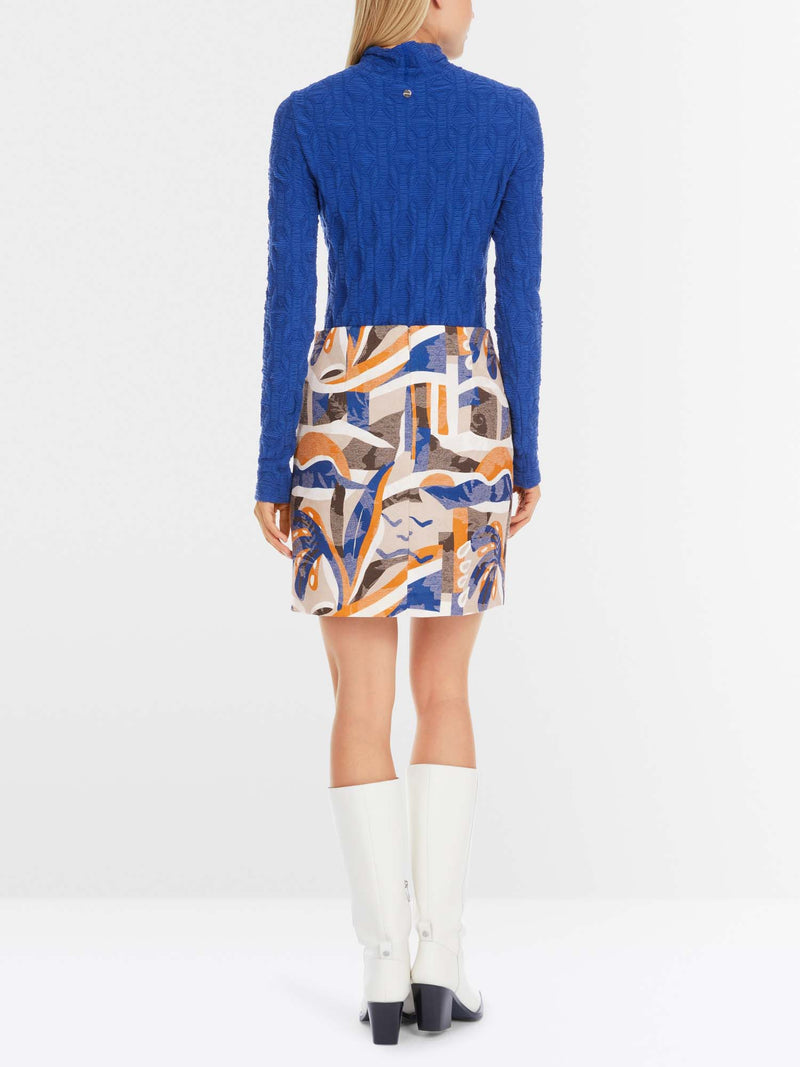 Marc Cain Jacquard Mini Skirt
