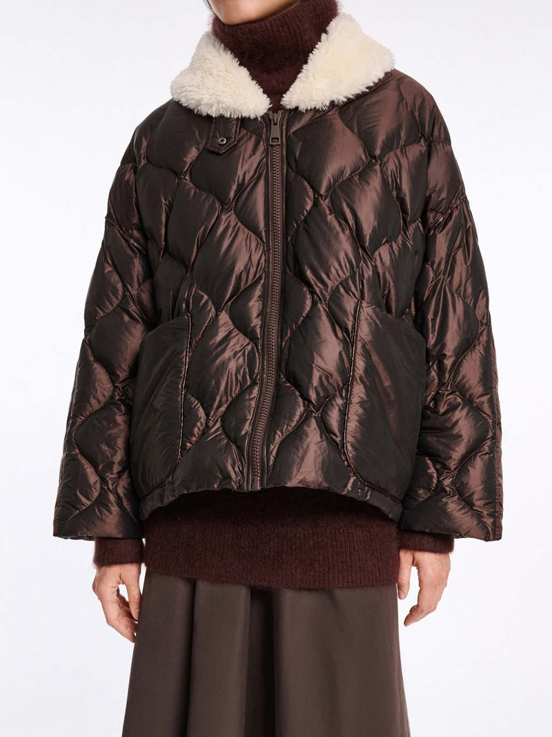 Dorothee Schumacher Cozy Coolness Shearling Jacket