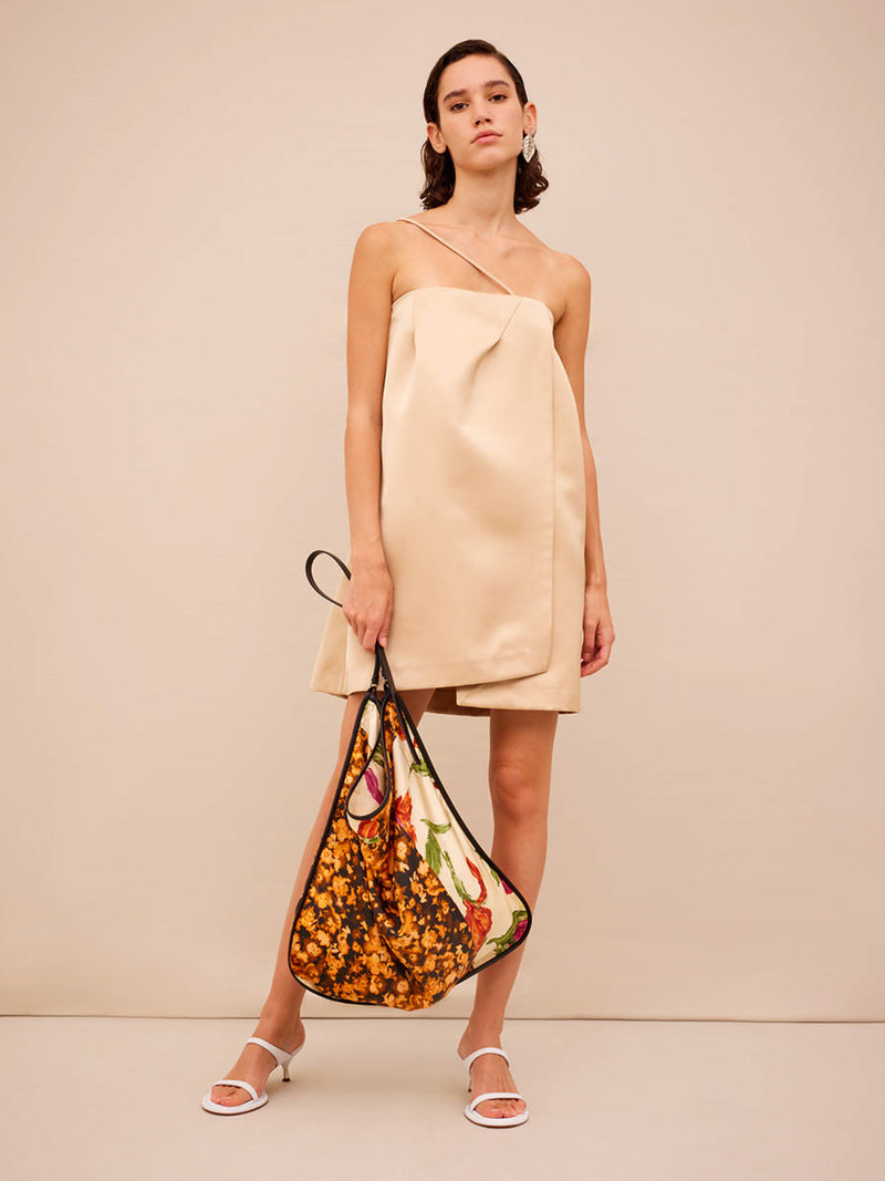 Erika Cavallini Flower Print Handbag