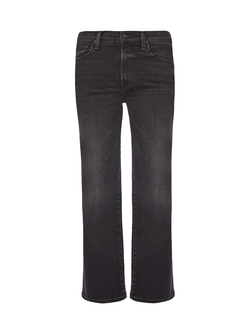 Mother The Mid Rise Rambler Zip Flood Jeans