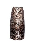 Lunatica Animal Print Maxi Skirt