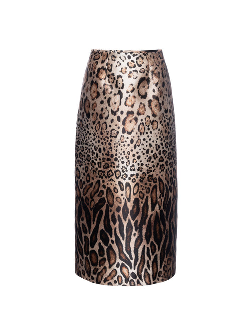 Lunatica Animal Print Maxi Skirt