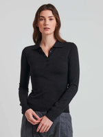 Patrick Assaraf Merino Fitted Polo