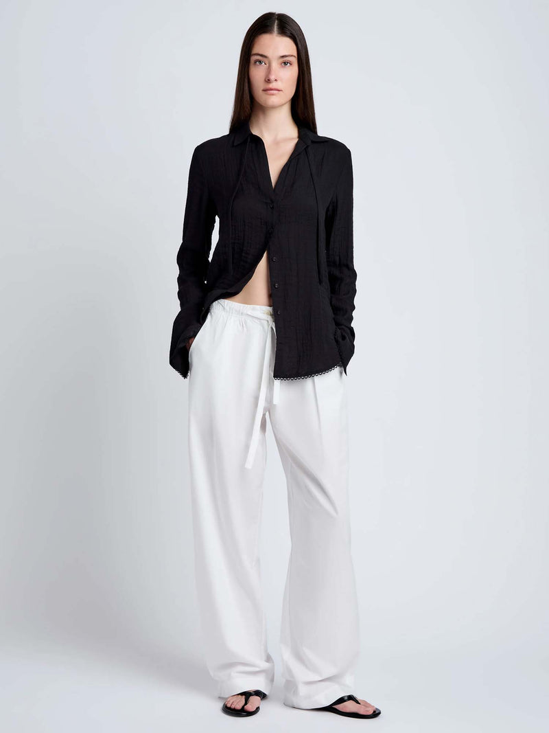 Proenza Schouler Cami Crinkle Shirt