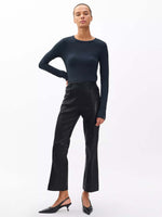 Rag &amp; Bone Irina Leather Kick Flare Pant