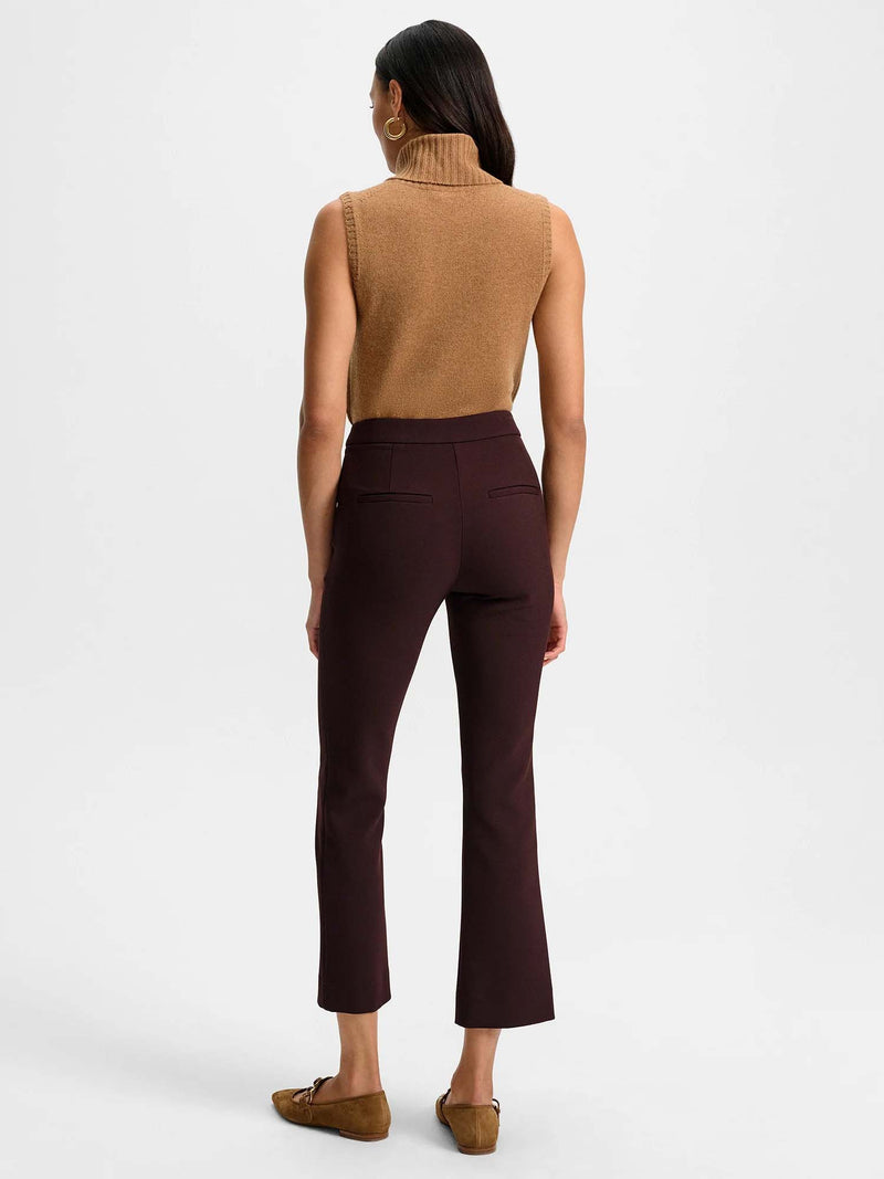Veronica Beard Arte Kick-Flare Pants