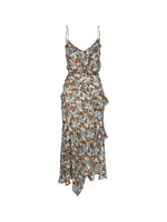 Veronica Beard Avenel Silk Midi Dress