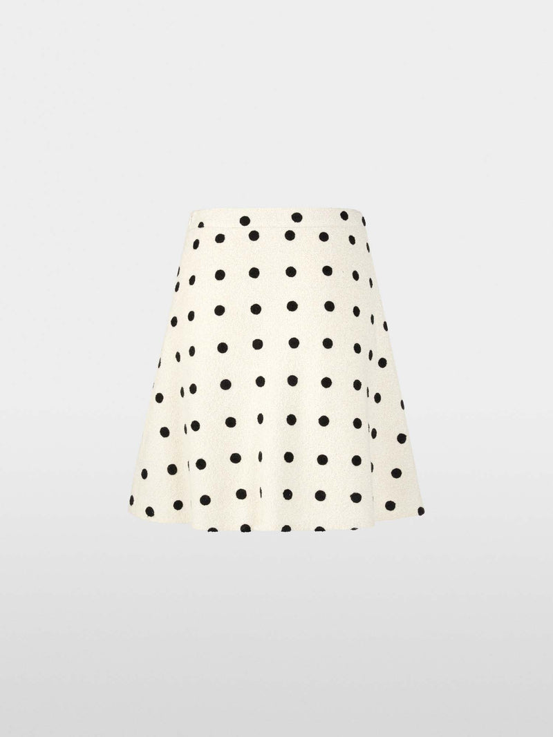 Marc Cain Flared Skirt w. Polka Dots