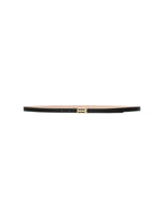 Victoria Beckham Micro Frame Belt in Grained Leather