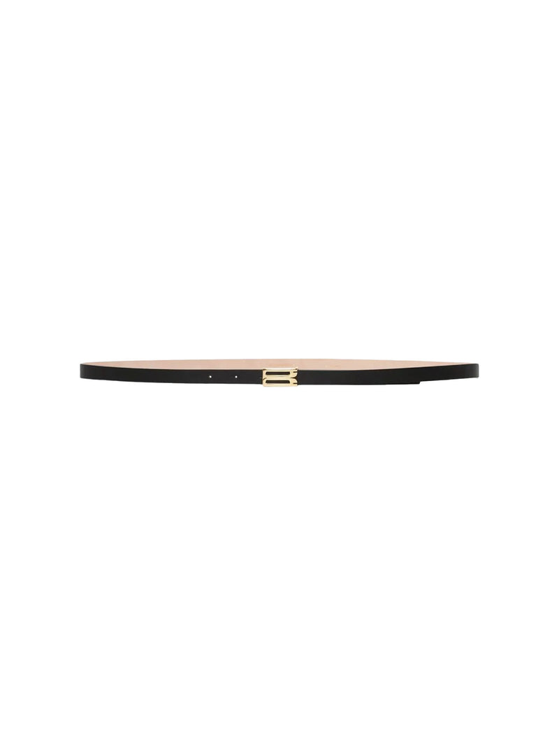Victoria Beckham Micro Frame Belt in Grained Leather
