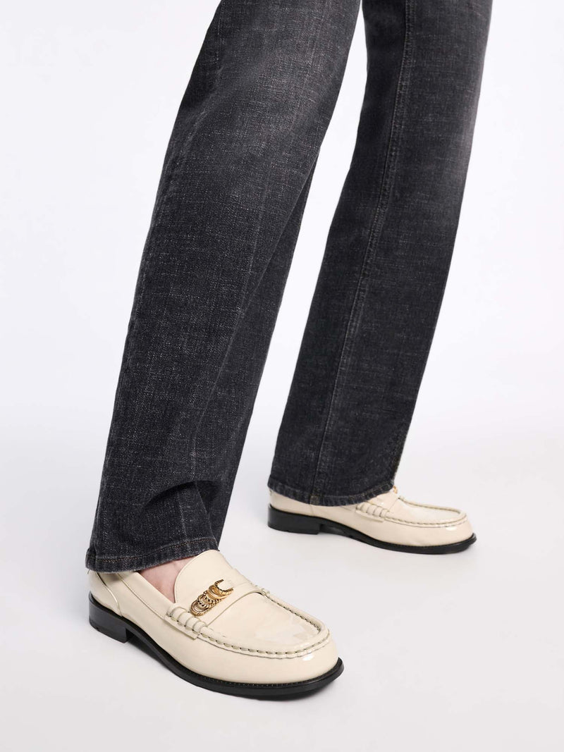 Dorothee Schumacher Glossy Shine Loafer with D-Rings
