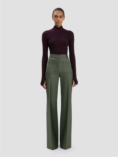 Victoria Beckham Alina Super Hi-Waist Trouser