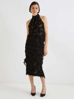 Marella Gattini2 Midi Fringe Detail Skirt