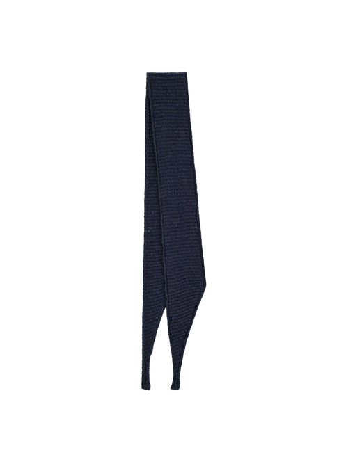 Abstract Skinny Monochrome Neck Scarf
