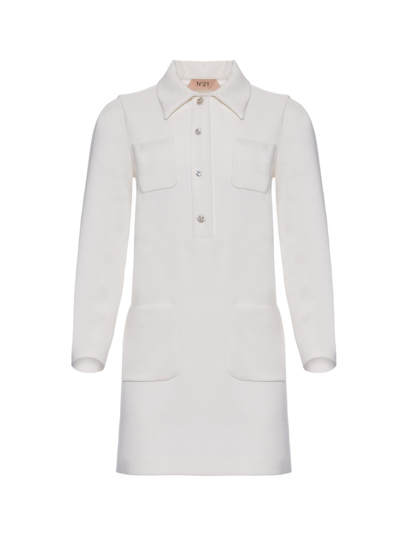 N&deg;21 Woven Collared Dress