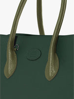 Cinzia Rocca Two Tone Leather Tote Bag