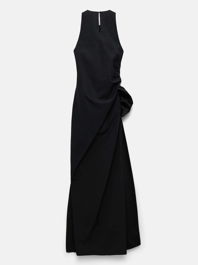 Dorothee Schumacher Poplin Power Sleeveless Dress with Satin Bow