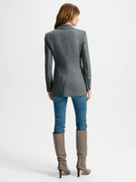 Veronica Beard Ryanne Wool Jersey Jacket