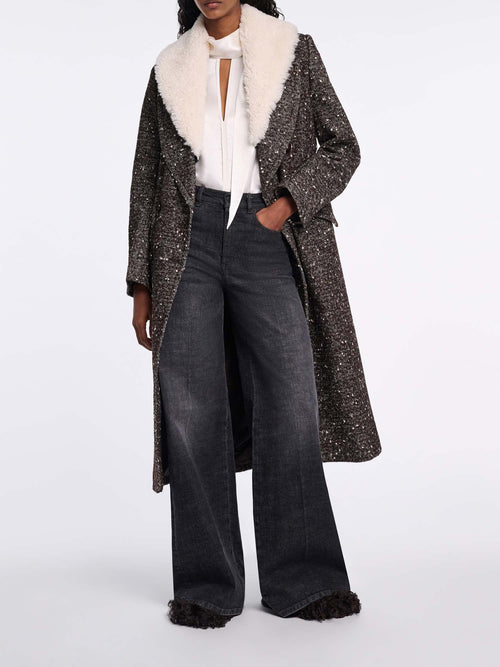 Dorothee Schumacher Sense of Shine Top with Scarf Detail